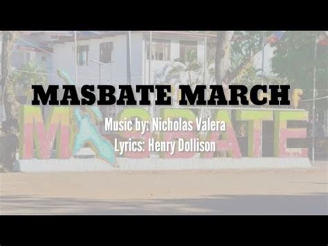 masbate march lyrics